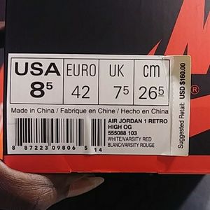 Air jordan 1 retro high og